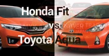 Head To Head: Honda Fit Versus Toyota Aqua – Exterior And Interior