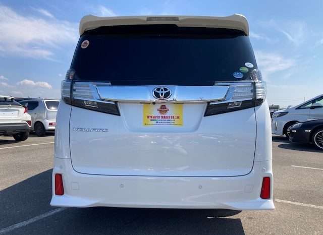 TOYOTA VELLFIRE ZG Edition ANT8000059 full